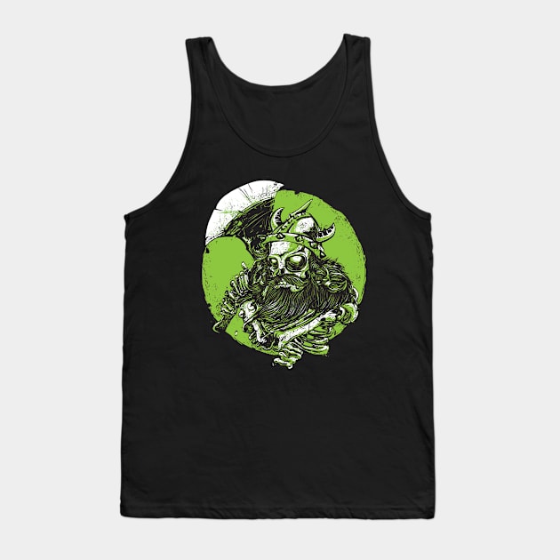 Viking Warrior Tank Top by Mako Design 